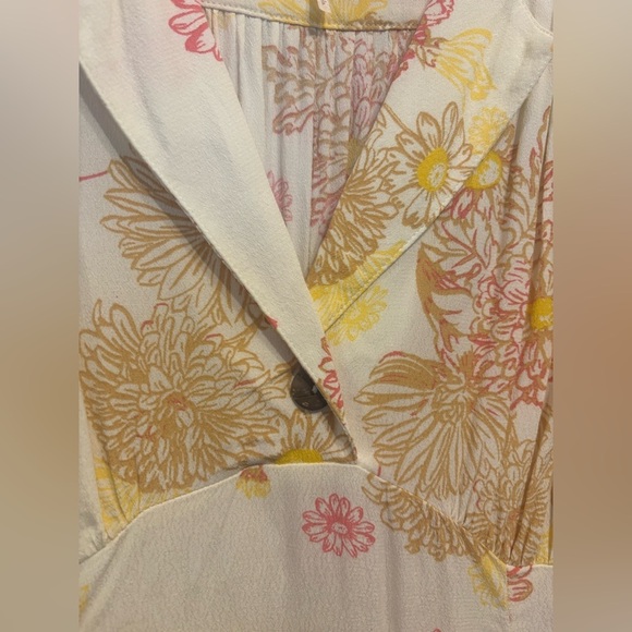 Free People Beige Hawaii Mini Dress Women’s Size Small - Picture 4 of 7